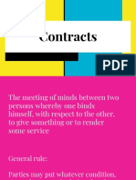 Contracts