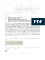 Membuat Lay Out PCB Dengan Proteus Dan Download Program Full Serial