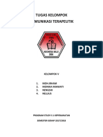 Artikel Komunikasi Terapeutik