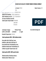 Ordin de Plata - Plati Interbancare in Valuta - 16.01.19 PDF