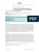 Percepción Transición Modelo Biomédico Al Biopsicosocial, Texto 3 Aps