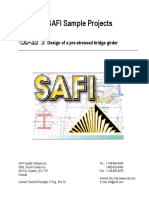 Design of A Pre-Stressed Bridge Girder