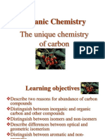 Organic Chemistry: The Unique Chemistry of Carbon