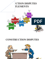 Construction Disputes and Settlements