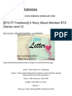 (BTS FF Freelance) A Story About Member BTS (Series Versi V) BTS Fanfiction Indonesia