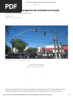 Mais Semáforos Inteligentes São Instalados Em Aracaju _ Sergipe _ G1