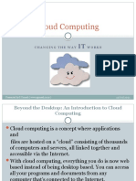 Cloud Computing: Changing The Way Works