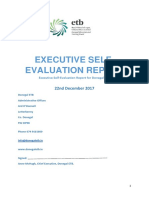 Executive Self Evaluation