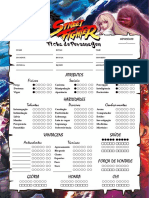 Street Fighter - Ficha de Personagem Editável - Biblioteca Élfica