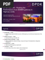 DPDK With KNI Pushing The Performance of An SDWAN Gateway To Highway Limits