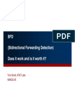 BFD - Is It Worth It and Does It Work in Production Networks