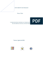 Cosmovision Indígena y Propuesta de Desarrollo Rural Sustentable