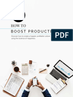 Ebook - How To Boost Productivity