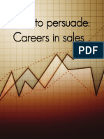 Paid To Persuade: Careers in Sales