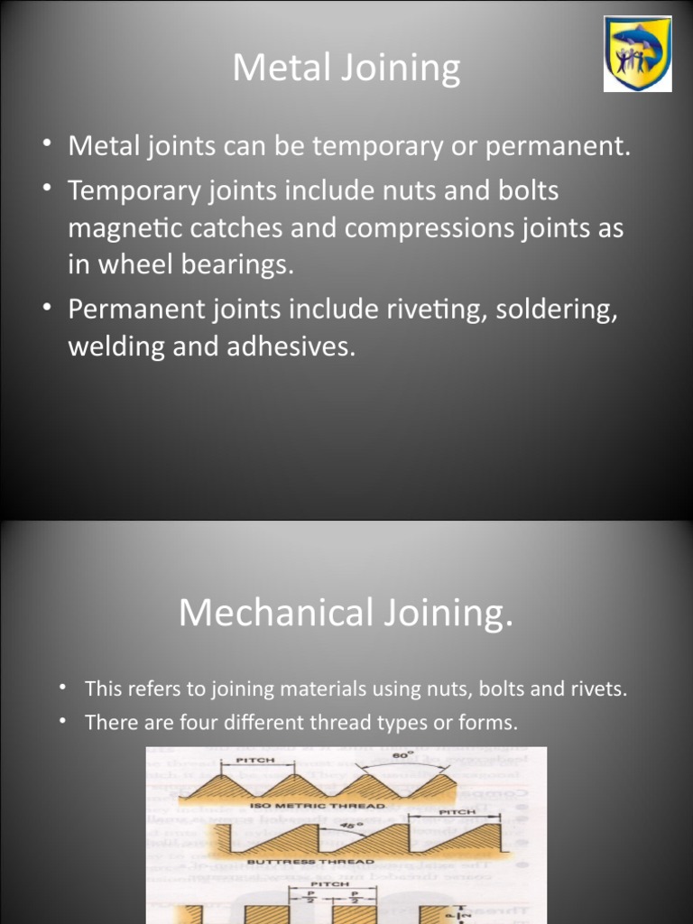 Metal Joining (Fasteners) PDF Rivet Screw