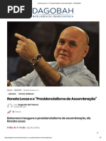 Renato Lessa e o “Presidencialismo de Assombração” – DAGOBAH