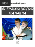 RODRIGUES, Nelson = Translúcido canalha