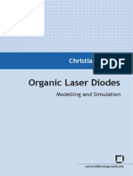 Christian Gärtner - Organic Laser Diodes_ Modelling and Simulation-KIT Scientific Publishing (2009)