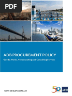 Adb Procurement Policy