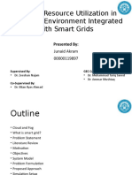 Efficient Resource Utilization in Cloud-Fog Environment Integrated With Smart Grids