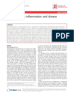 Role of IL-33 in Inflammation and Disease: Review Open Access