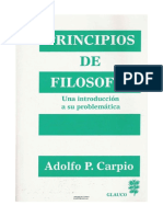 Carpio Adolfo P - Principios de Filosofia 