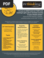 Mar-May 2019 Rethinking Careers Flyer - OC&Canby