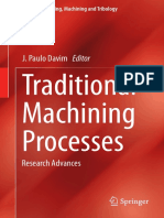 Traditional Machining Processes Research Advances