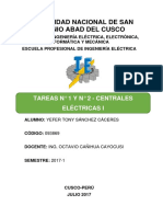 Informe de Las Tareas #1 y #2