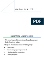 Introduction To VHDL