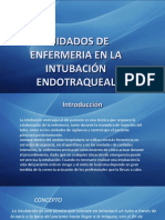 Cuidados de Enfermeria en La Intubacion Endotraqueal PDF