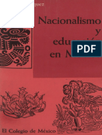 Nacionalismo y Educacion en Mexico - Josefina Vazquez