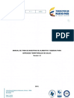 19 Manual de Toma de Muestras de Alimentos y Bebidas Para Entidades Territoriales de Salud