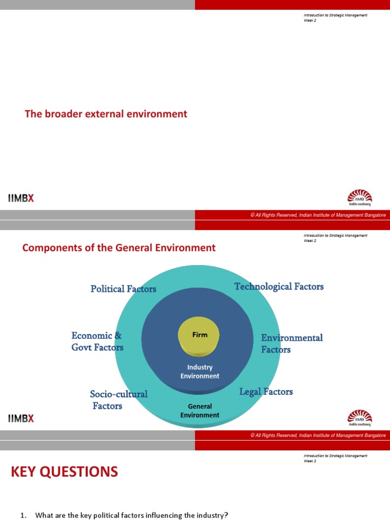 Key Factors in Strategic Management | PDF | Finance & Money Management