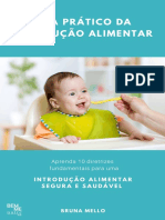 10 Diretrizes para uma Introdução Alimentar Segura e Saudável