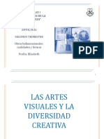 Artes visuales y profesiones creativas