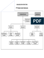 PT Padma Soode Indonesia: Organization Structure