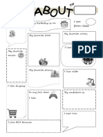 All About Me Activities Promoting Classroom Dynamics Group Form 90346