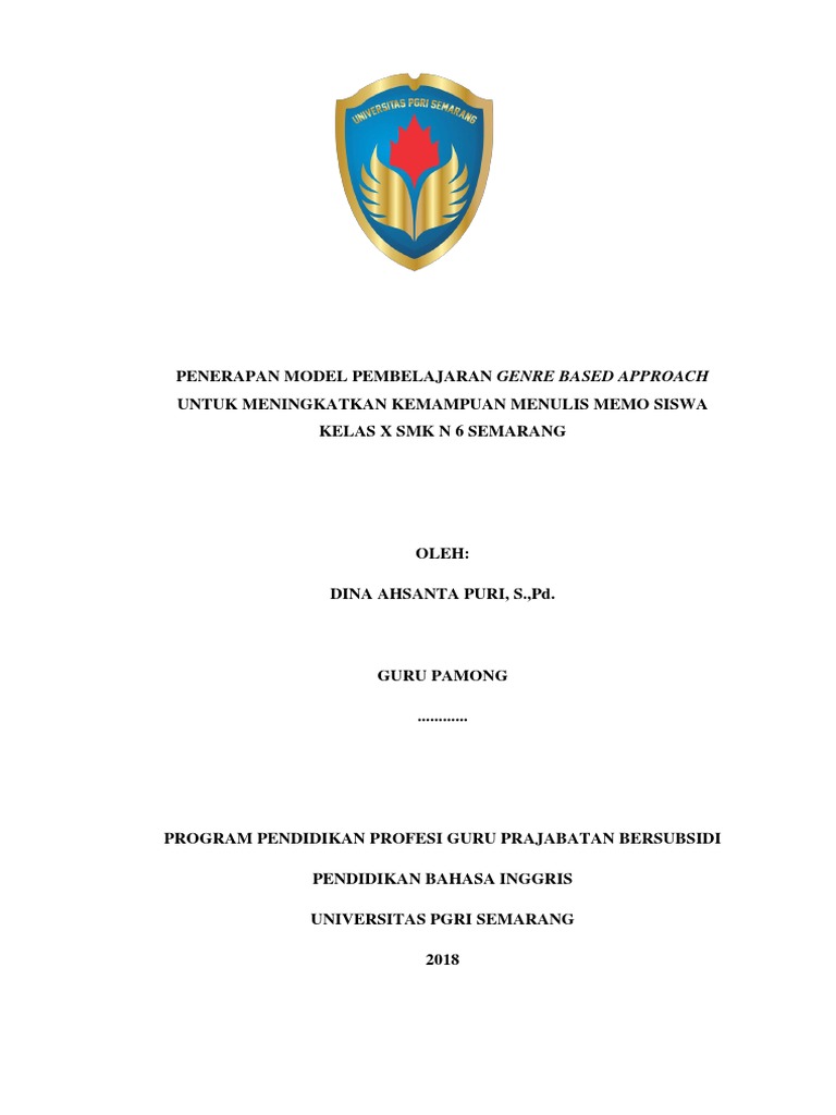 Proposal PTK | PDF | Karier & Perkembangan | Sains & Matematika