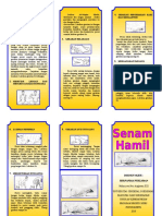 Leaflet Senam Hamil