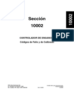 Controlador Del Engancche Codigos de Fallo y Calibrado