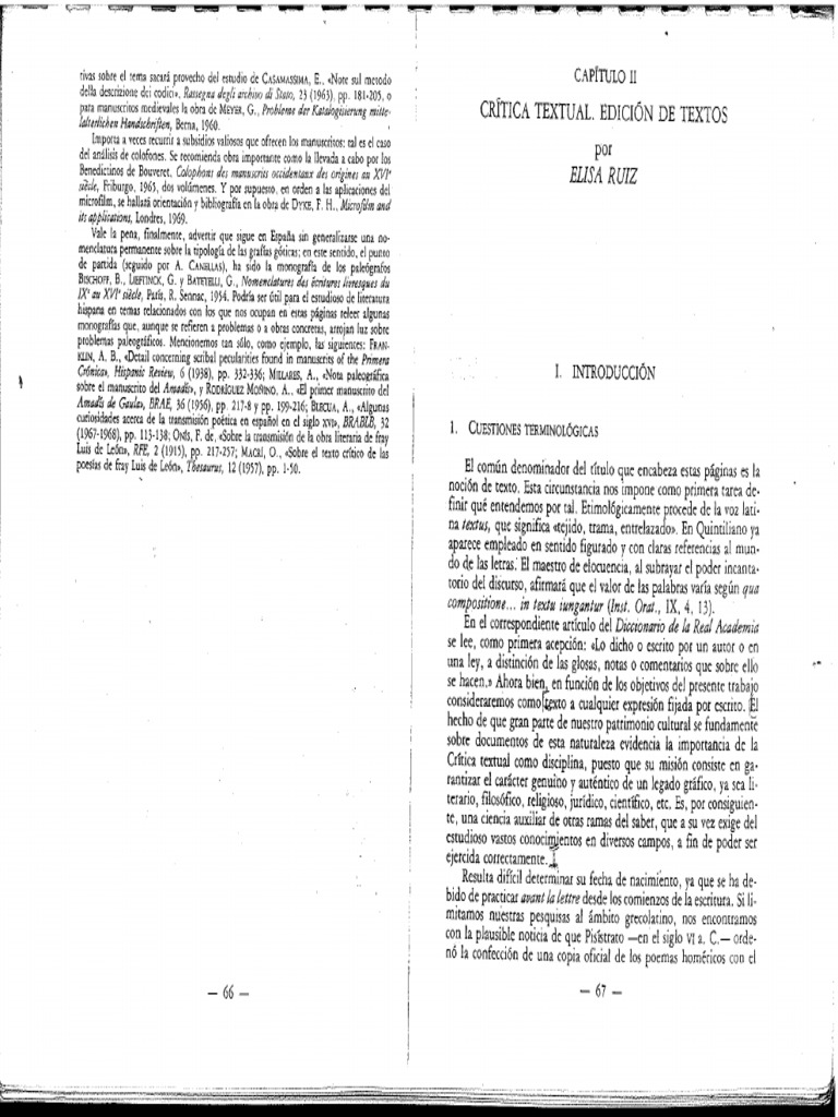 Crítica Textual Edicion de Textos Elisa RuizRotated PDF