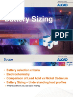 DC Battery Bank Sizing PDF