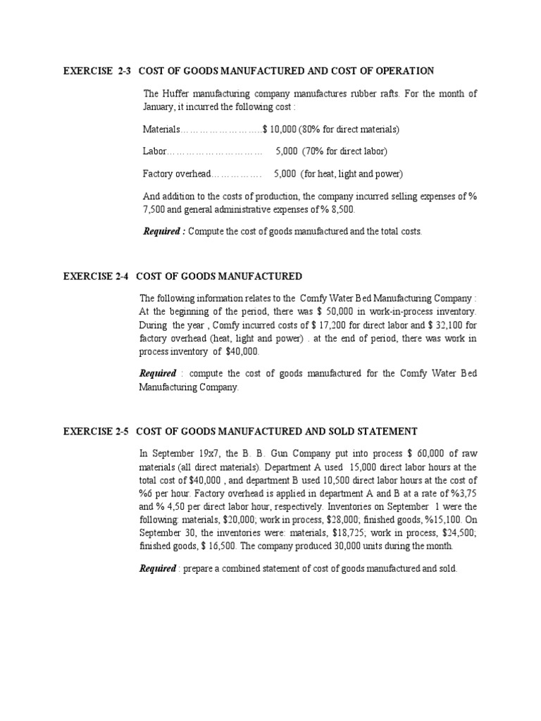 Exercise | PDF