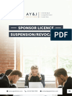 Tier 2 Sponsor Licence Suspension - Revocation Brochure