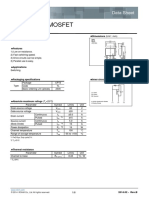4V Drive NCH MOSFET: Data Sheet