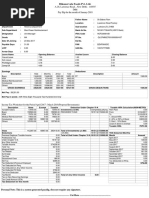 A-28, Lawrence Road,, New Delhi - 110035 Delhi Pay Slip For The Month of January-2018