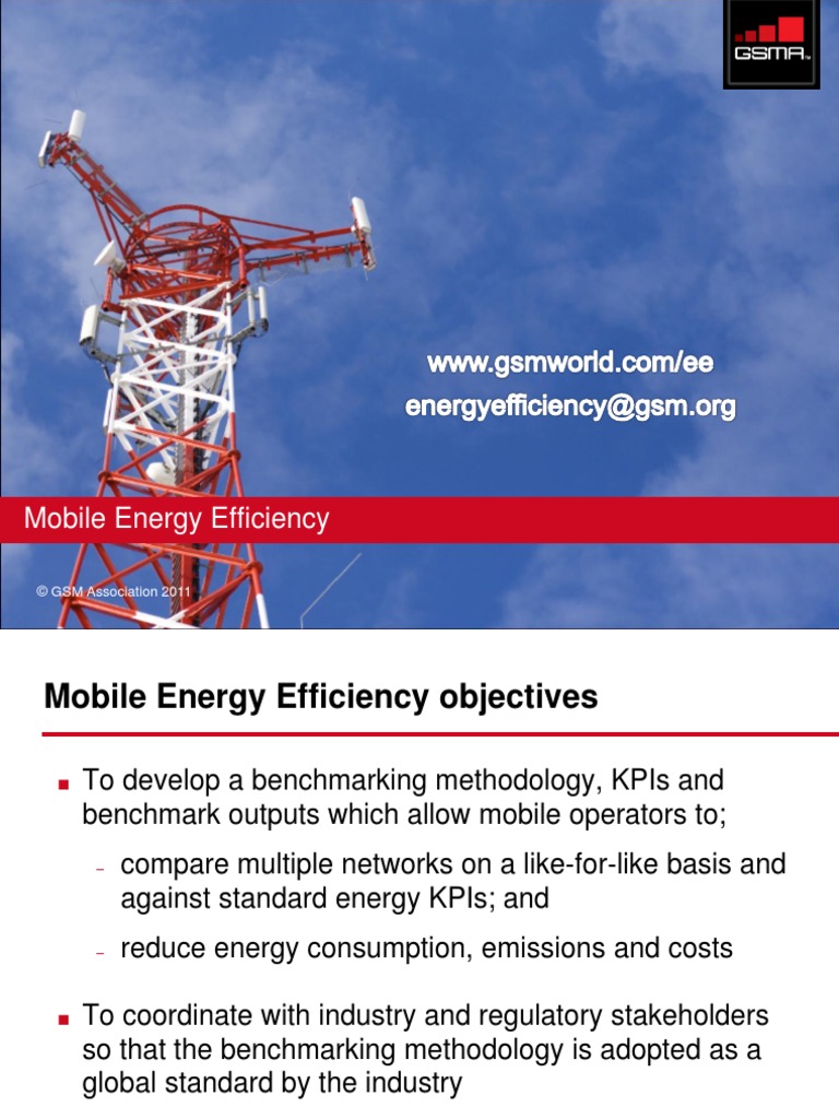 Mobile Energy Efficiency Presentation Feb11 | PDF | Efficient Energy ...