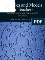 Strategies and Models For Teachers - Teaching Content Andng Skills (6th Edition) - Paul D. Eggen - Don P. Kauchak PDF