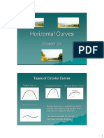 Circular Curve Design and Calculations